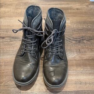 Men’s - Sonoma Dark Grey Leather Boots